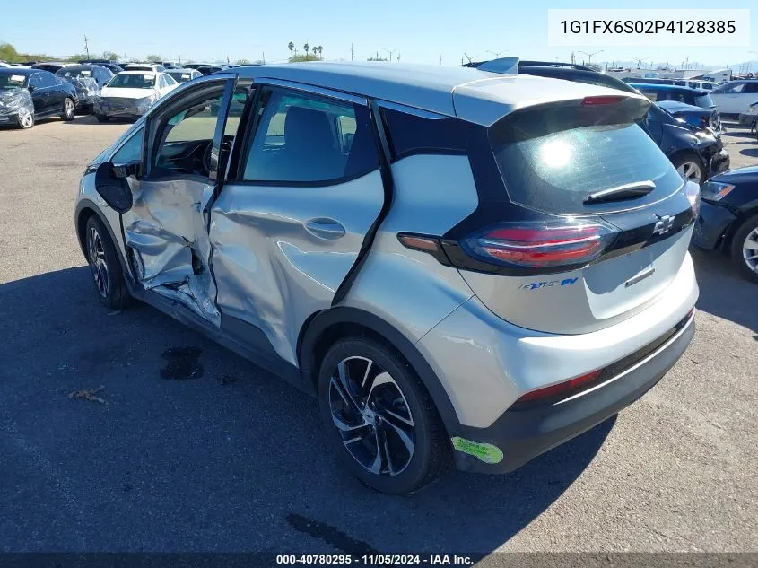 2023 Chevrolet Bolt Ev Fwd 2Lt VIN: 1G1FX6S02P4128385 Lot: 40780295