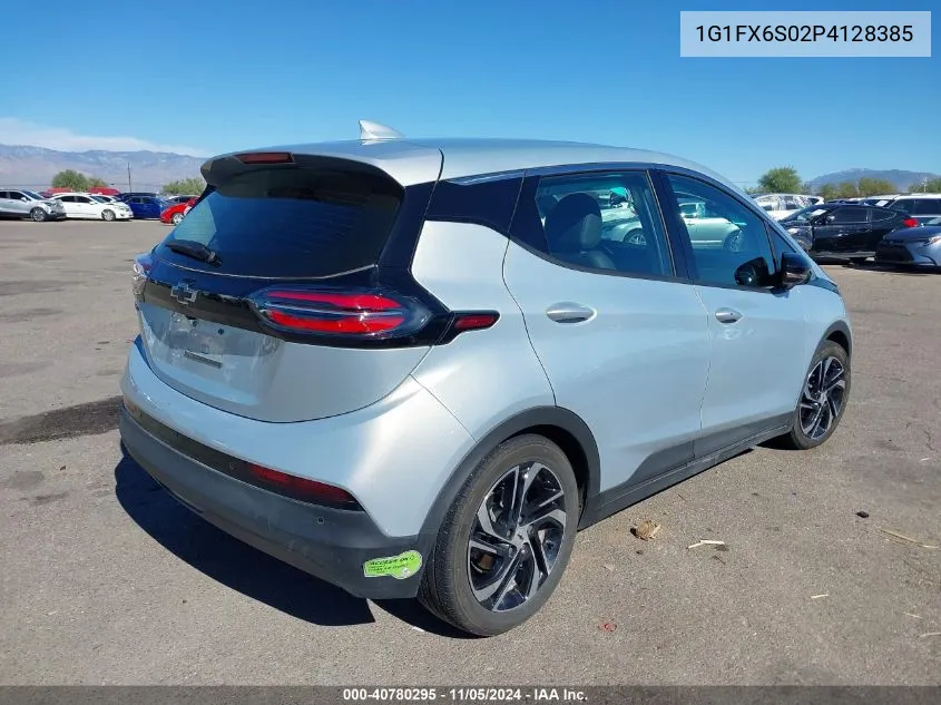 2023 Chevrolet Bolt Ev Fwd 2Lt VIN: 1G1FX6S02P4128385 Lot: 40780295