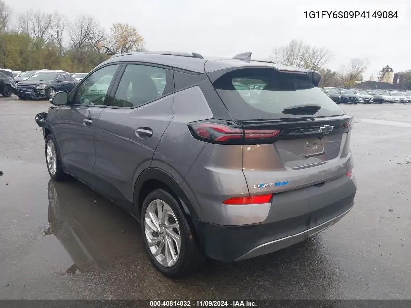 2023 Chevrolet Bolt Euv Fwd Lt VIN: 1G1FY6S09P4149084 Lot: 40814032