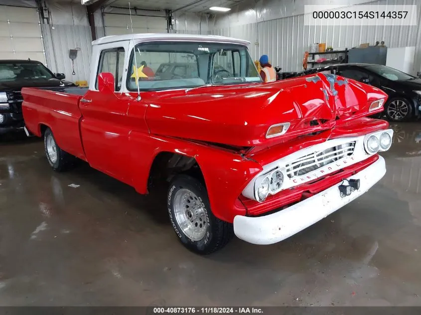 1963 Chevrolet C10 VIN: 000003C154S144357 Lot: 40873176