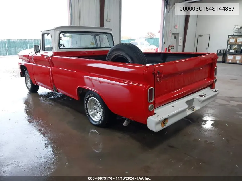 1963 Chevrolet C10 VIN: 000003C154S144357 Lot: 40873176