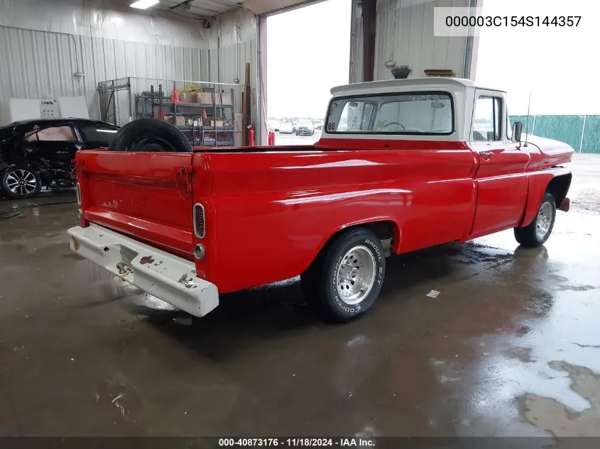 1963 Chevrolet C10 VIN: 000003C154S144357 Lot: 40873176