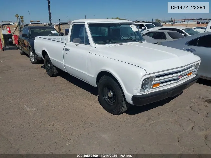 1967 Chevrolet C10 VIN: CE147Z123284 Lot: 40582560