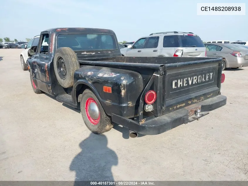 1968 Chevrolet C10 VIN: CE148S208938 Lot: 40157301