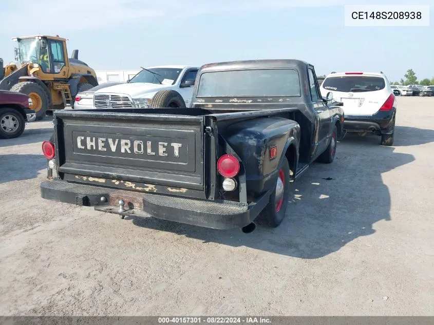 CE148S208938 1968 Chevrolet C10