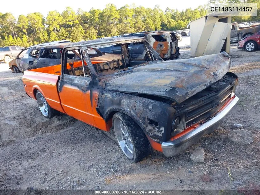 CE148S114457 1968 Chevrolet C10