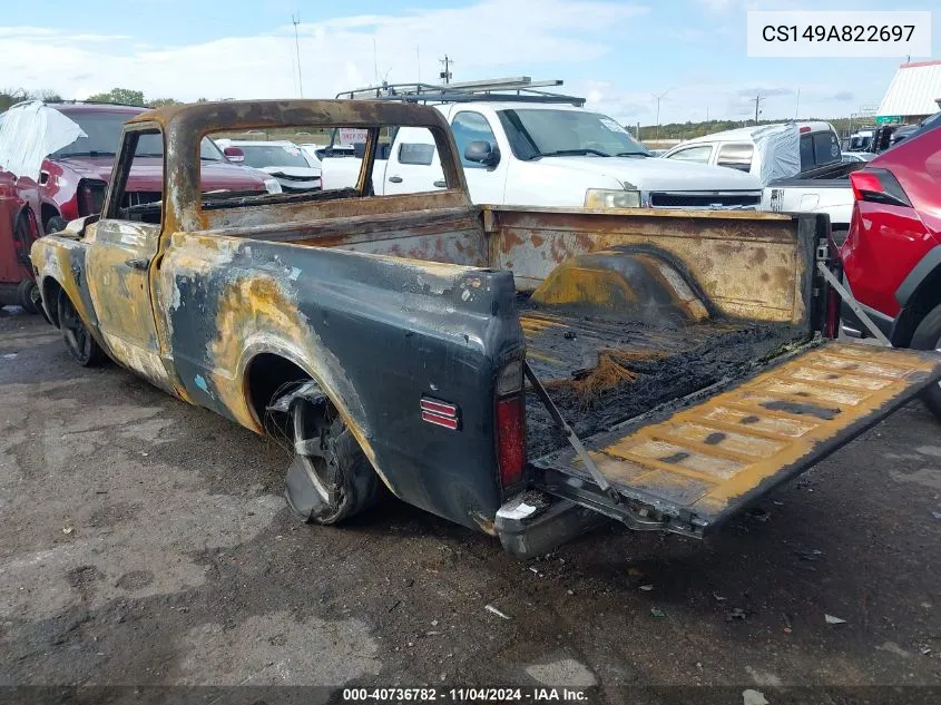 CS149A822697 1969 Chevrolet C10