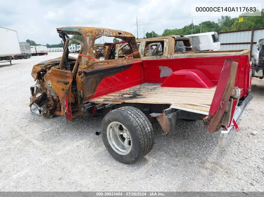 1970 Chevrolet C10 VIN: 00000CE140A117683 Lot: 39933454