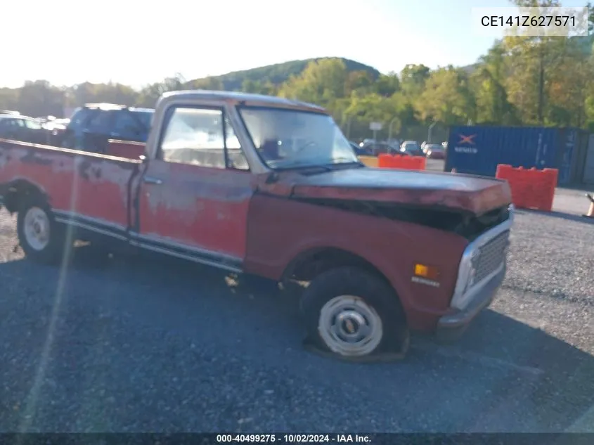 1971 Chevrolet C10 VIN: CE141Z627571 Lot: 40499275