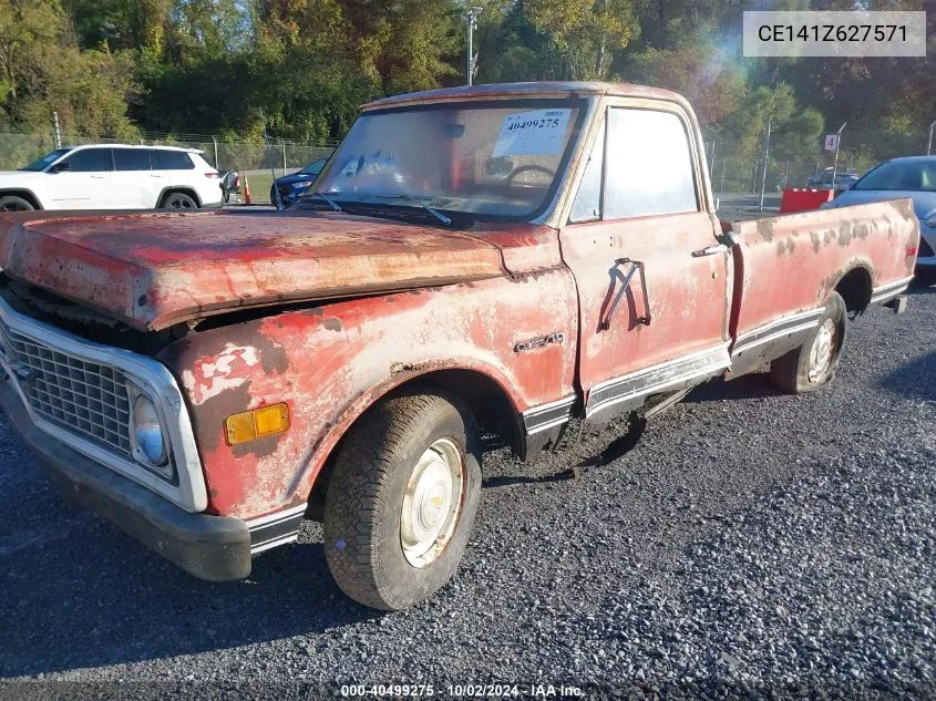 CE141Z627571 1971 Chevrolet C10