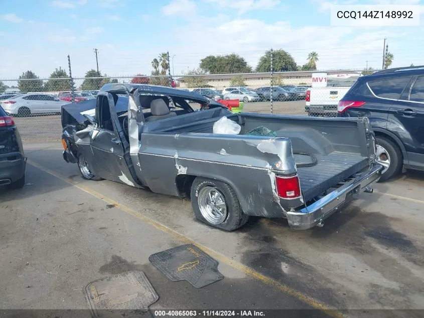 1974 Chevrolet C10 VIN: CCQ144Z148992 Lot: 40865063