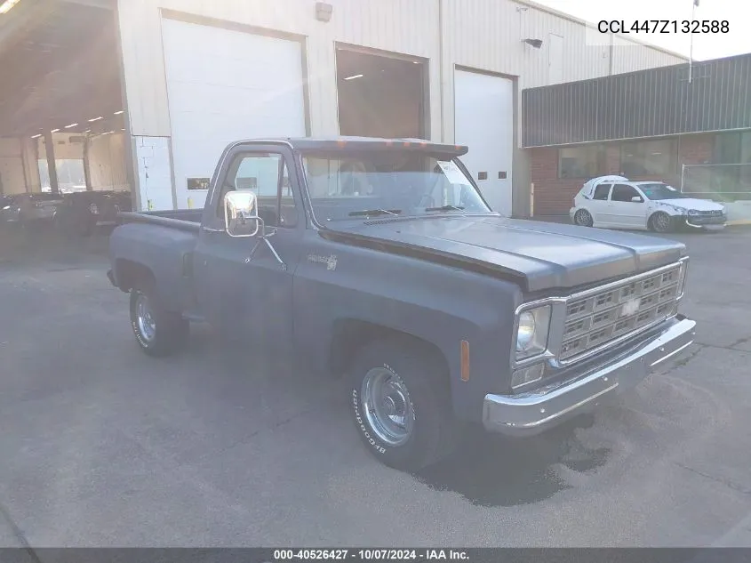 1977 Chevrolet C10 VIN: CCL447Z132588 Lot: 40526427