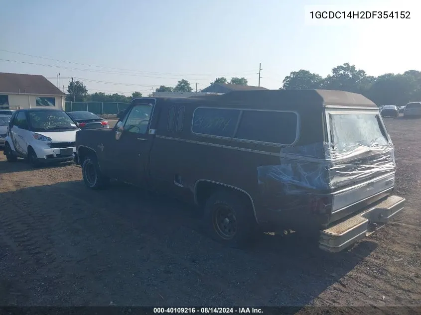 1983 Chevrolet C10 VIN: 1GCDC14H2DF354152 Lot: 40109216