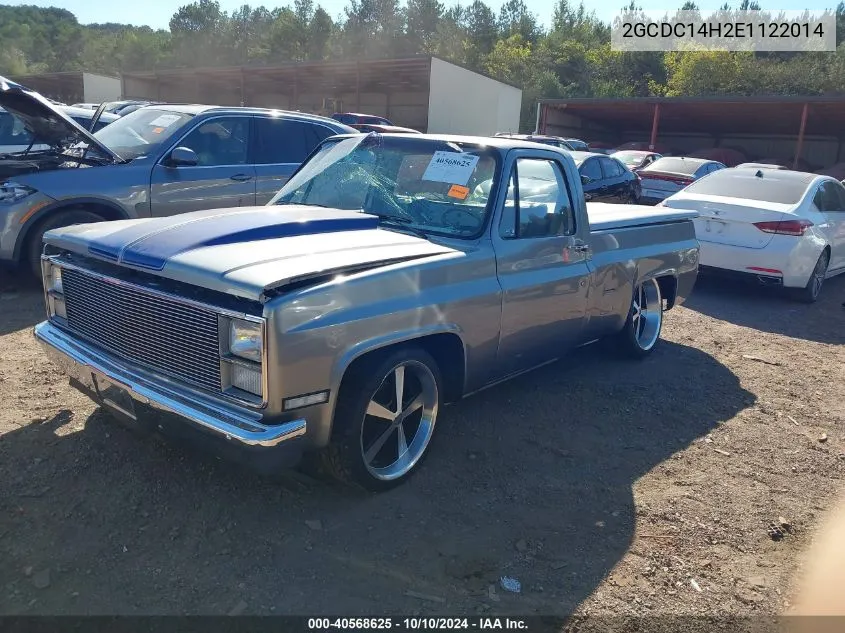 1984 Chevrolet C10 VIN: 2GCDC14H2E1122014 Lot: 40568625