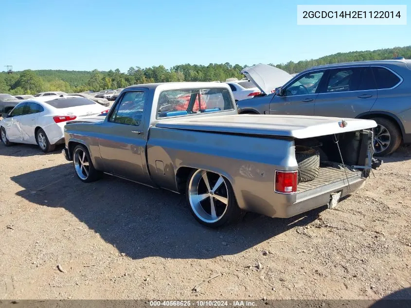 2GCDC14H2E1122014 1984 Chevrolet C10