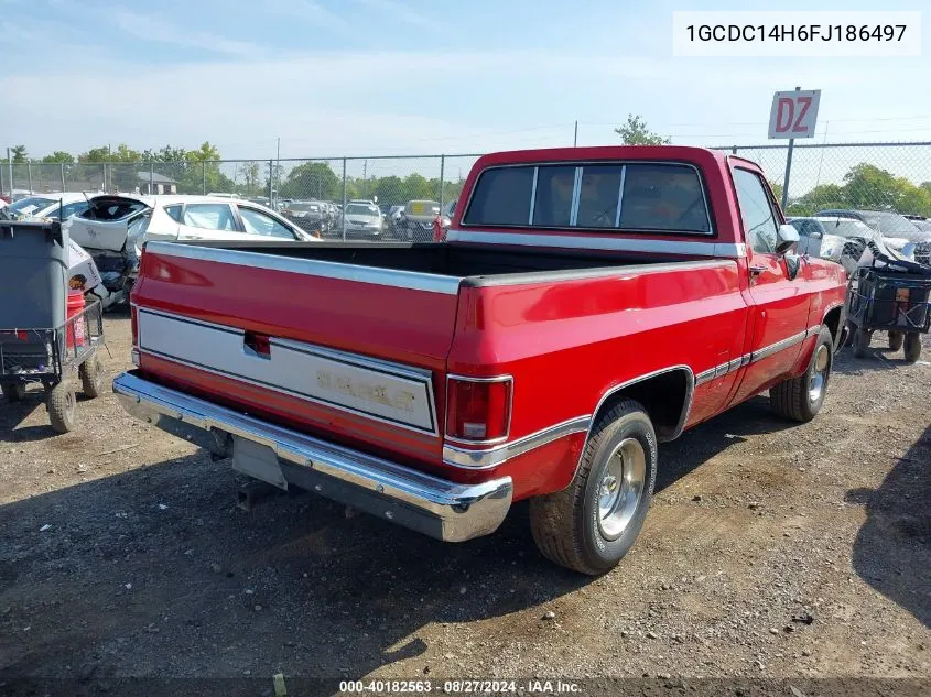 1GCDC14H6FJ186497 1985 Chevrolet C10