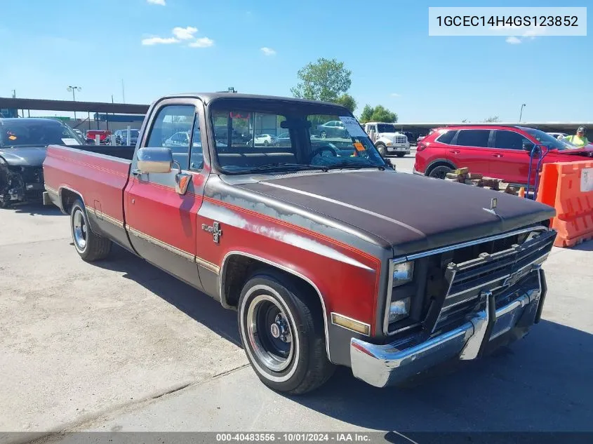 1GCEC14H4GS123852 1986 Chevrolet C10