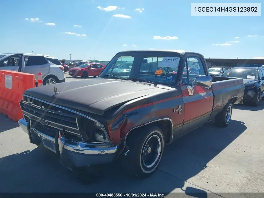 1GCEC14H4GS123852 1986 Chevrolet C10