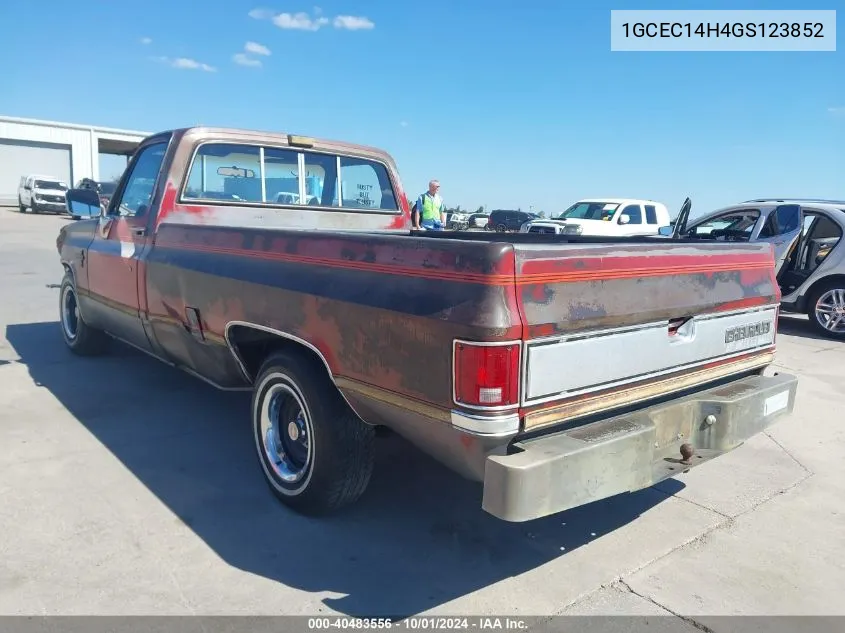 1986 Chevrolet C10 VIN: 1GCEC14H4GS123852 Lot: 40483556