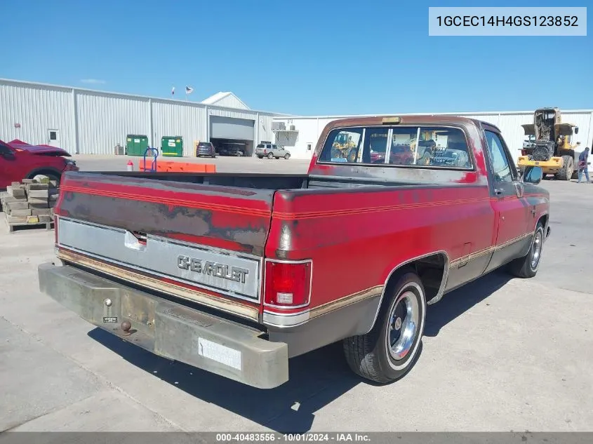 1986 Chevrolet C10 VIN: 1GCEC14H4GS123852 Lot: 40483556