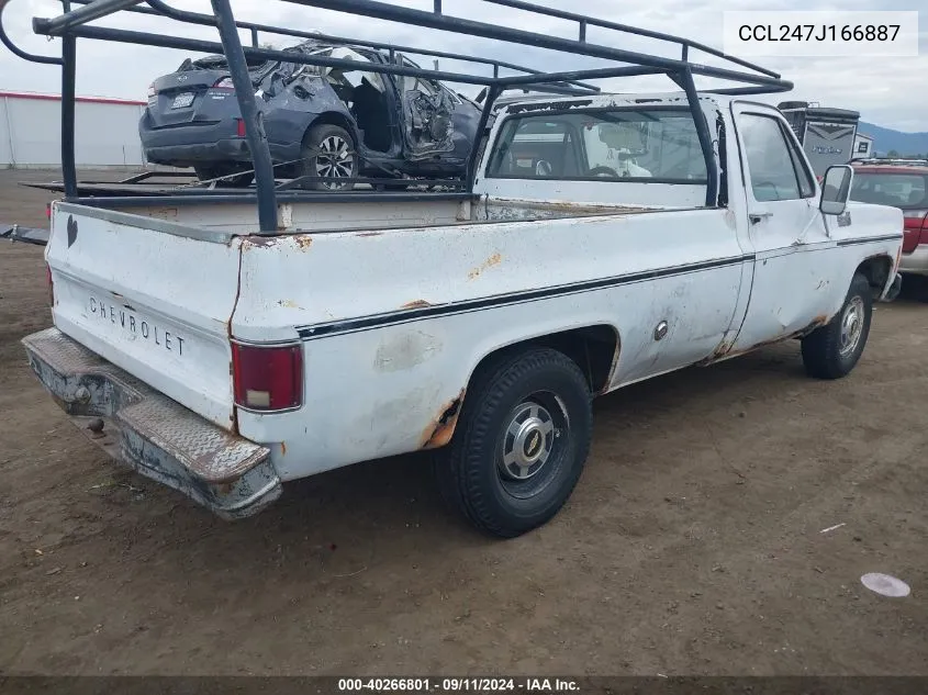 1977 Chevrolet C20 VIN: CCL247J166887 Lot: 40266801