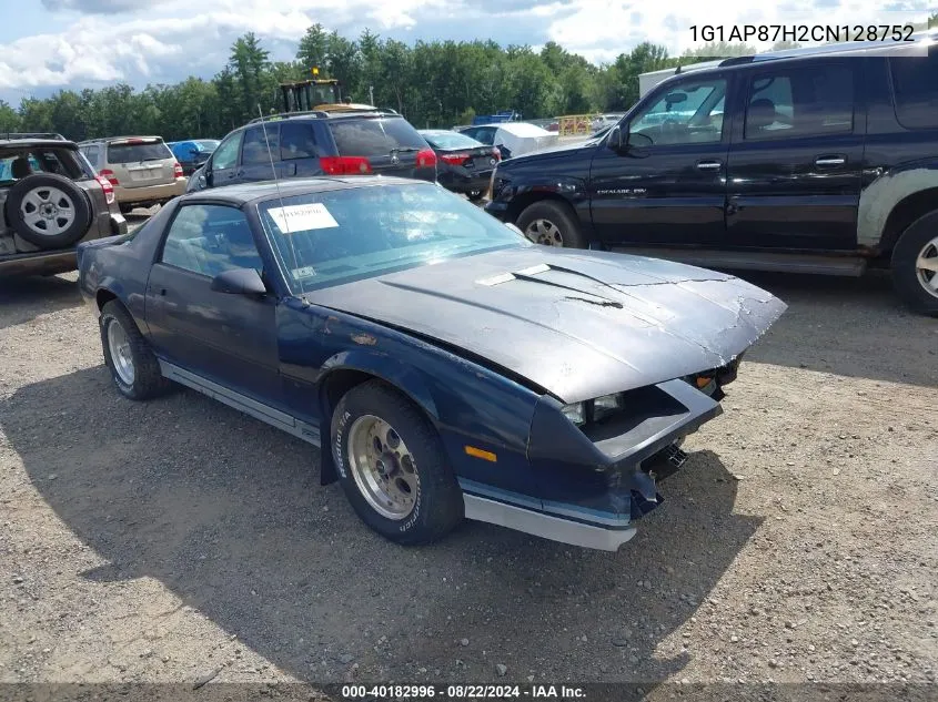 1982 Chevrolet Camaro VIN: 1G1AP87H2CN128752 Lot: 40182996