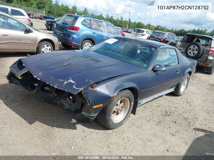 1982 Chevrolet Camaro VIN: 1G1AP87H2CN128752 Lot: 40182996