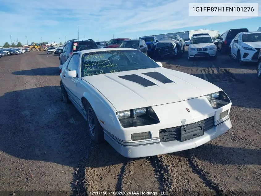 1985 Chevrolet Camaro VIN: 1G1FP87H1FN101276 Lot: 12117156