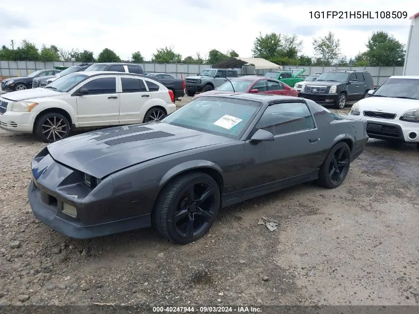 1987 Chevrolet Camaro VIN: 1G1FP21H5HL108509 Lot: 40247944