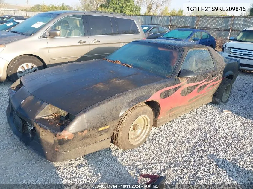 1989 Chevrolet Camaro VIN: 1G1FP21S9KL209846 Lot: 40574764