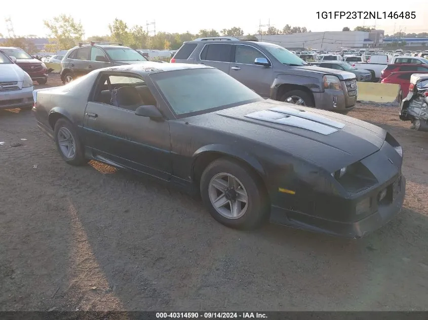 1992 Chevrolet Camaro Rs VIN: 1G1FP23T2NL146485 Lot: 40314590