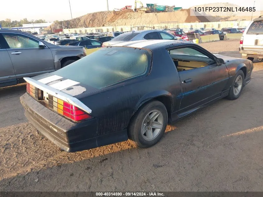 1992 Chevrolet Camaro Rs VIN: 1G1FP23T2NL146485 Lot: 40314590