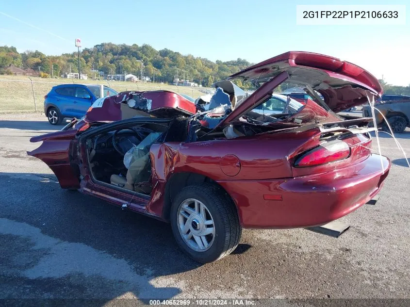 1993 Chevrolet Camaro Z28 VIN: 2G1FP22P1P2106633 Lot: 40652969