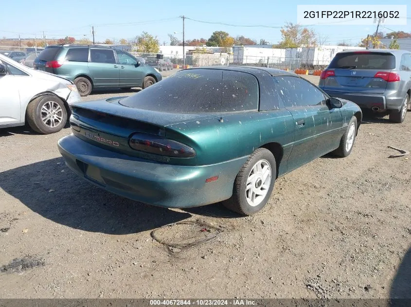 1994 Chevrolet Camaro Z28 VIN: 2G1FP22P1R2216052 Lot: 40672844