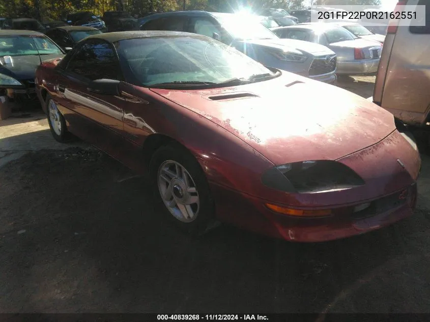 2G1FP22P0R2162551 1994 Chevrolet Camaro Z28