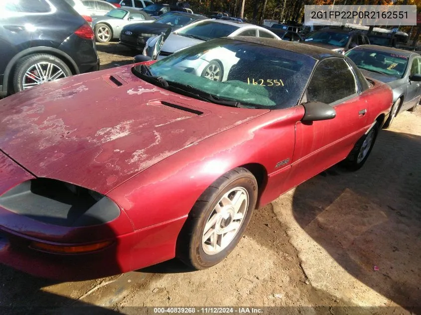 2G1FP22P0R2162551 1994 Chevrolet Camaro Z28