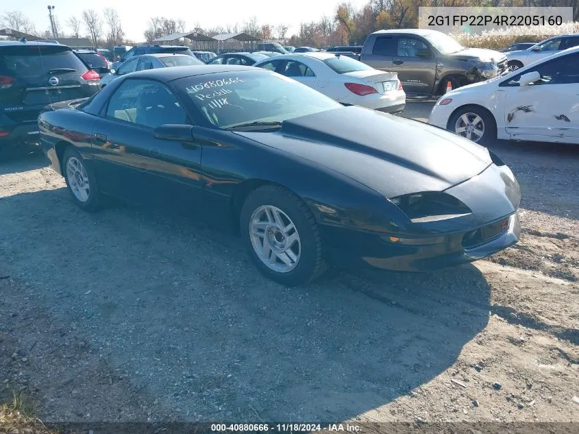 1994 Chevrolet Camaro Z28 VIN: 2G1FP22P4R2205160 Lot: 40880666