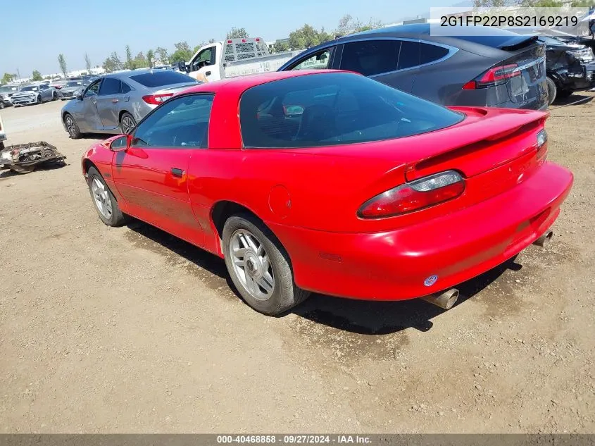 1995 Chevrolet Camaro Z28 VIN: 2G1FP22P8S2169219 Lot: 40468858