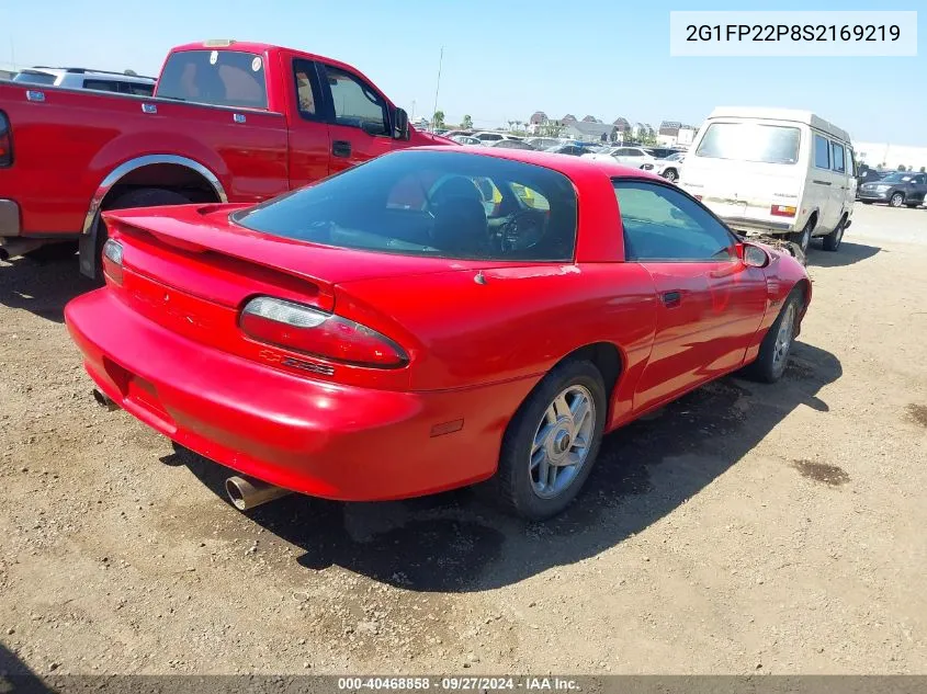 1995 Chevrolet Camaro Z28 VIN: 2G1FP22P8S2169219 Lot: 40468858