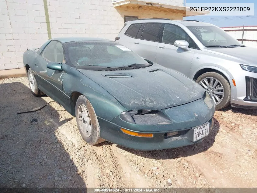 1995 Chevrolet Camaro VIN: 2G1FP22KXS2223009 Lot: 40514624