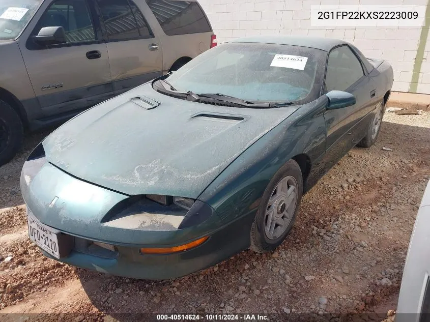 1995 Chevrolet Camaro VIN: 2G1FP22KXS2223009 Lot: 40514624