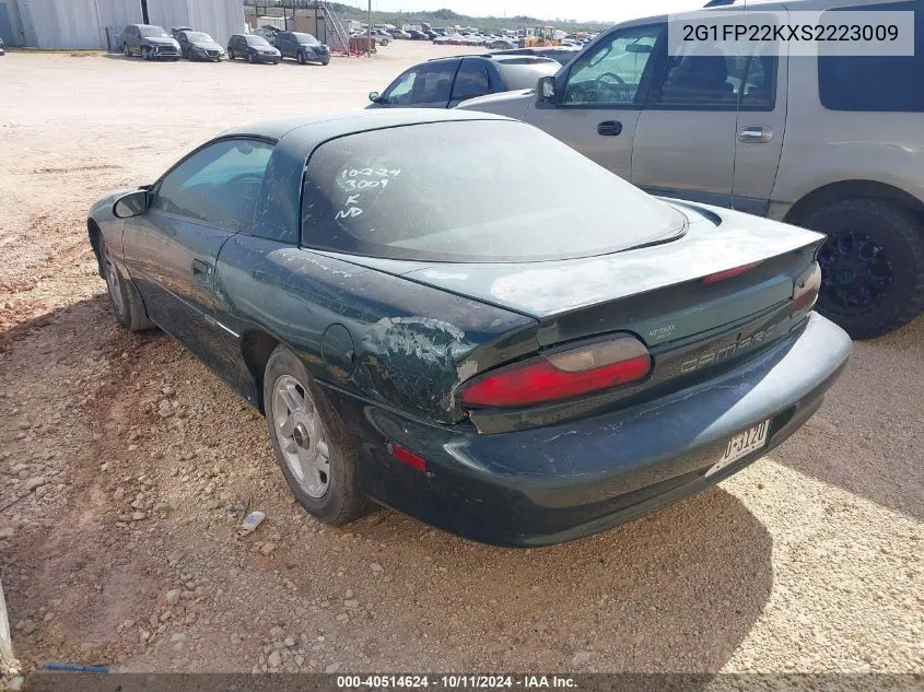 1995 Chevrolet Camaro VIN: 2G1FP22KXS2223009 Lot: 40514624