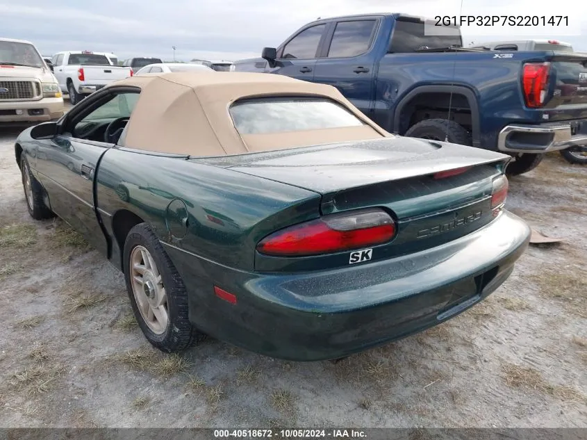 1995 Chevrolet Camaro Z28 VIN: 2G1FP32P7S2201471 Lot: 40518672