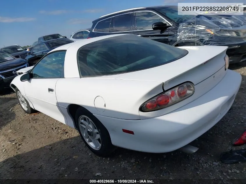 1995 Chevrolet Camaro VIN: 2G1FP22S8S2208749 Lot: 40529656