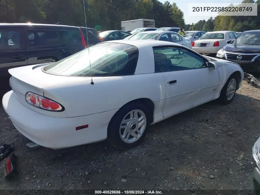 1995 Chevrolet Camaro VIN: 2G1FP22S8S2208749 Lot: 40529656