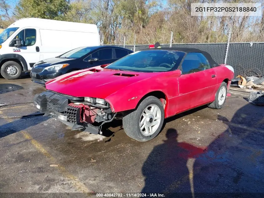 1995 Chevrolet Camaro Z28 VIN: 2G1FP32P0S2188840 Lot: 40842702