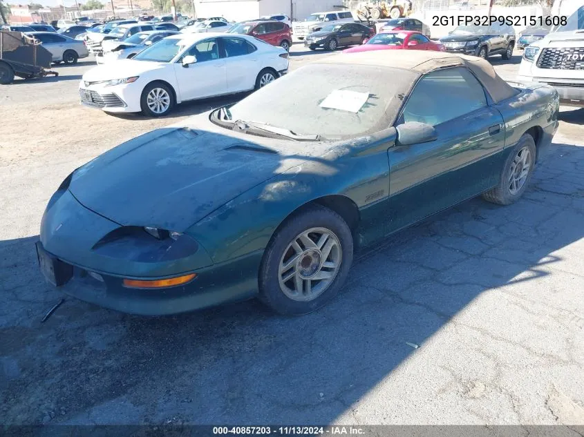 1995 Chevrolet Camaro Z28 VIN: 2G1FP32P9S2151608 Lot: 40857203