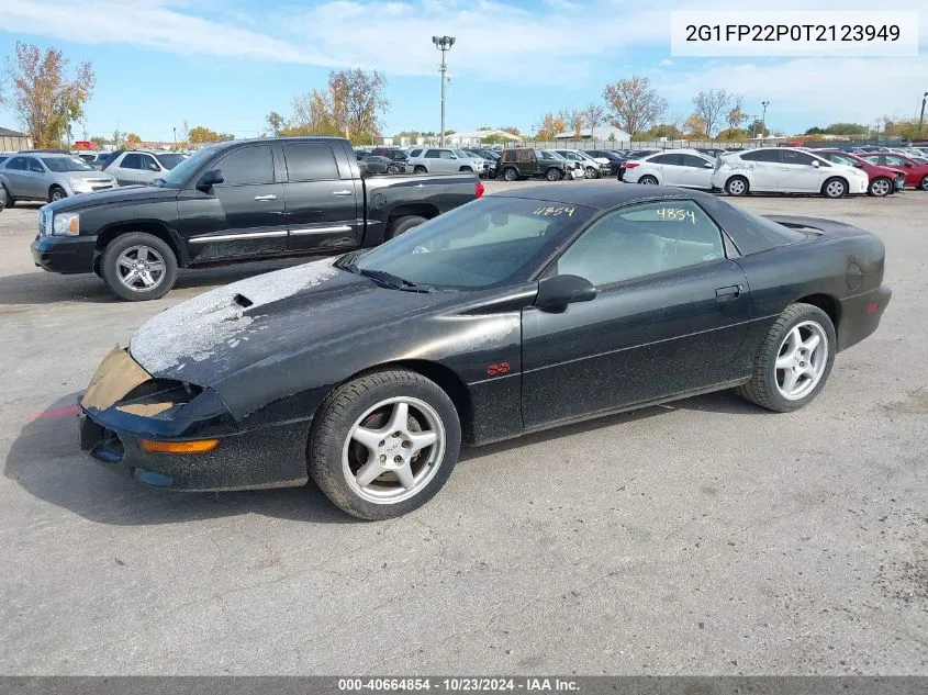 1996 Chevrolet Camaro Z28 VIN: 2G1FP22P0T2123949 Lot: 40664854