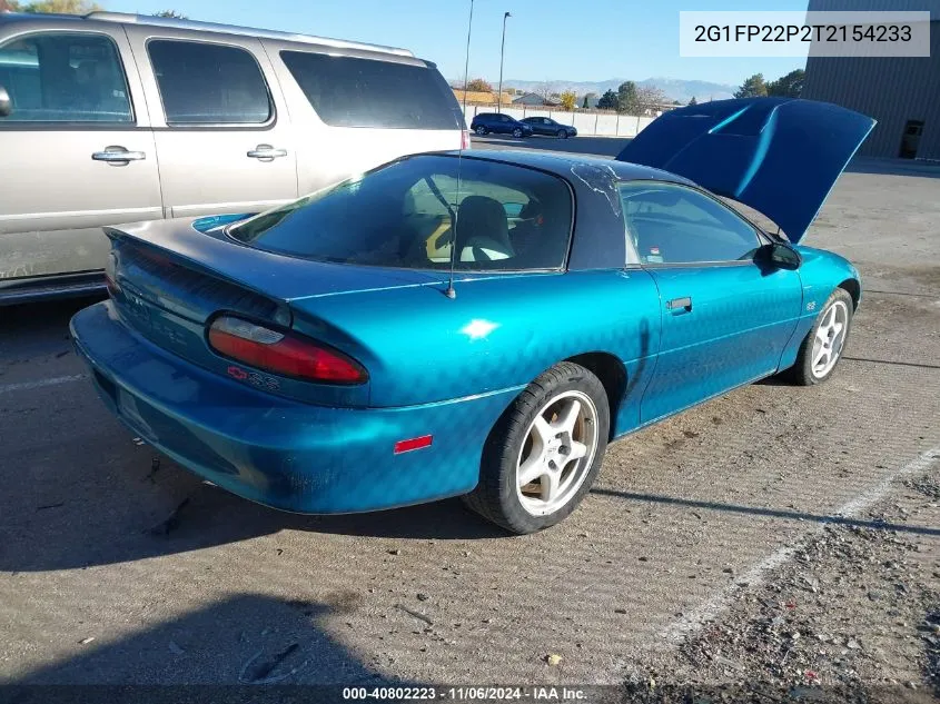 1996 Chevrolet Camaro Z28 VIN: 2G1FP22P2T2154233 Lot: 40802223