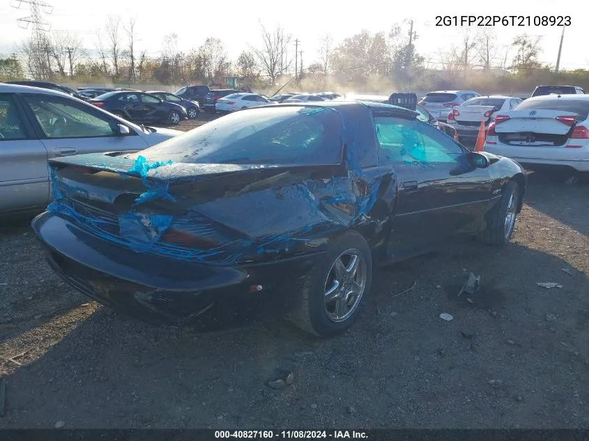 1996 Chevrolet Camaro Z28 VIN: 2G1FP22P6T2108923 Lot: 40827160